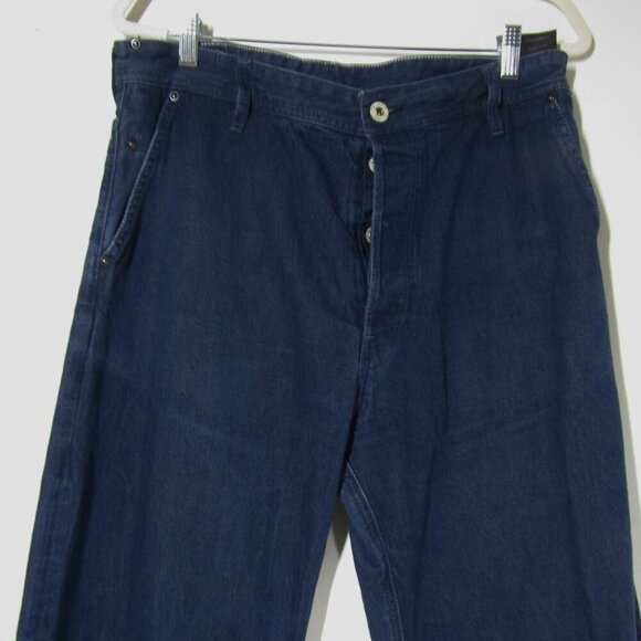 VTG Y2K G-star jeans ORIGINALS Grip 36 Loose Wide Leg Raw 33/32 Streetwear RARE - Picture 3 of 13